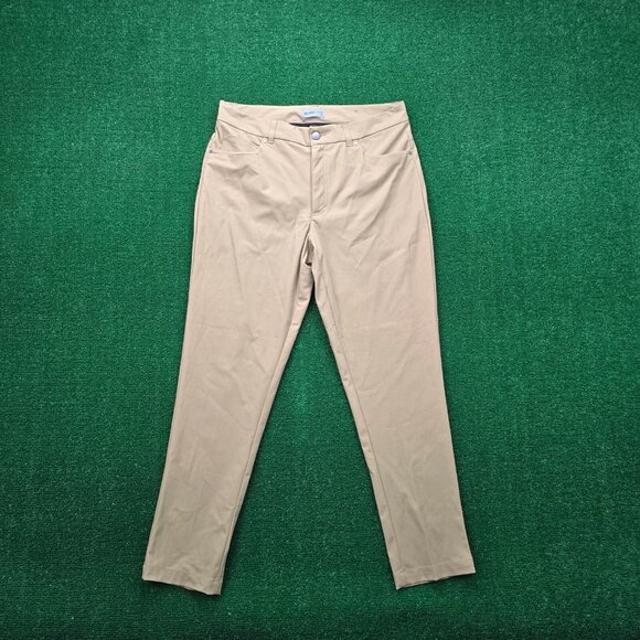 VRST Pants Men 34x30 Brown Tan Limitless Performance Chino‎ Casual Preppy - Picture 1 of 8